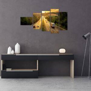 Diaľnica - obraz (Obraz 110x60cm)