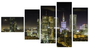 Obraz nočného mesta (Obraz 110x60cm)