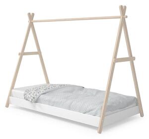 MUZZA Detská posteľ furta 90 x 200 cm biela