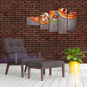 Pizza - obraz (Obraz 110x60cm)
