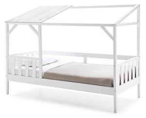 MUZZA Detská posteľ noma 90 x 200 cm biela