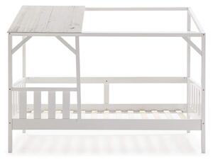 MUZZA Detská posteľ noma 90 x 200 cm biela