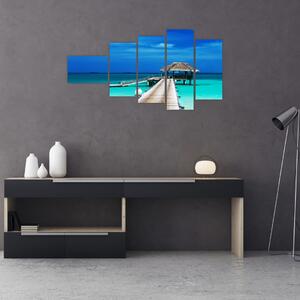 Mólo na mori - obraz (Obraz 110x60cm)