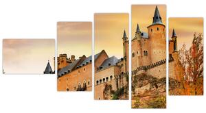 Obraz hradu (Obraz 110x60cm)