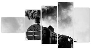 Historická lokomotíva - obraz (Obraz 110x60cm)