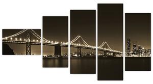 Obraz mosta (Obraz 110x60cm)