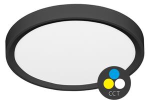 Ecolite W007-CCT/32W/CR - LED Stropné svietidlo SALY LED/32W/230V IP40 čierna