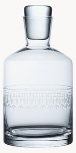 Ručne fúkaná krištáľová karafa Ovals, 800 ml