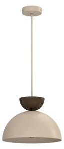 Luster na lanku NEVIS 1xE27/15W/230V pr. 29 cm béžový