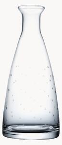 Ručne fúkaná krištáľová karafa Stars, 850 ml