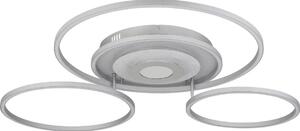 Globo 67824-60 - LED stmievateľné stropné svietidlo MILES 60W/230V 80,8x99,2 cm strieborné+DO