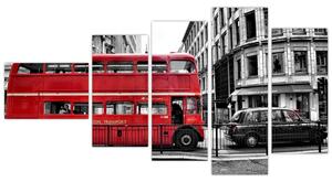 Ulice v Londýne - obraz (Obraz 110x60cm)
