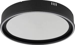 Globo 68288D - LED stmievateľné stropné svietidlo MIRRORA 40W/230V pr. 51,5 cm čierne + DO