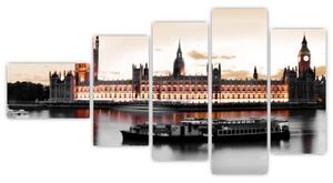 Panorama Londýna - obraz (Obraz 110x60cm)