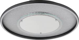 Globo 68288D3 - LED stropné svietidlo MIRRORA 40W/230V, priemer 51,5 cm, čierne