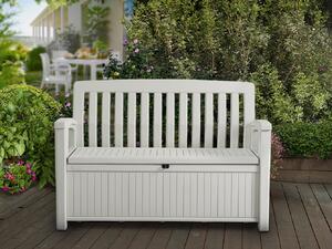 Záhradná lavica Keter Patio Bench biela