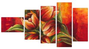 Obraz tulipánov na stenu (Obraz 110x60cm)
