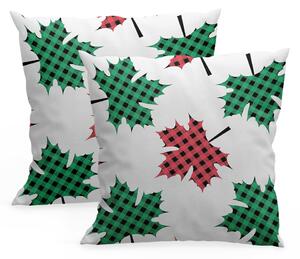 XPOSE® Bavlnená obliečka na vankúš NARA V4 40x40 cm 2ks