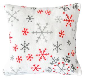 XPOSE® Mikroplyšová obliečka na vankúš SNOWFALL 50X50 cm
