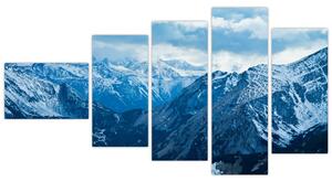 Panoráma hôr v zime - obraz (Obraz 110x60cm)