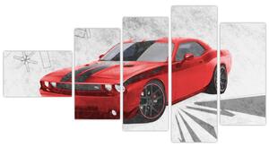 Dodge Challenger - obraz autá (Obraz 110x60cm)