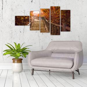 Obraz - schody (Obraz 110x60cm)