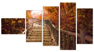 Obraz - schody (Obraz 110x60cm)