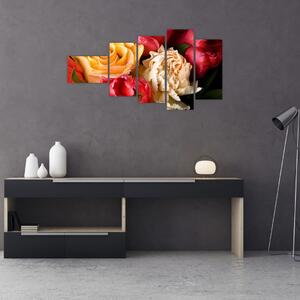 Obraz - kytice kvetov (Obraz 110x60cm)