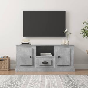 TV skrinka betónová sivá 100x35,5x45 cm kompozitné drevo