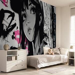 Tapety Anime dievča, Fototapety Izba pre tínedžerov, w00973 : Uwalls.sk