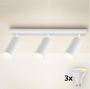Brilagi - LED RGBW stmievateľné bodové svietidlo SELE MODERN 3xGU10/4,8W/230V biela