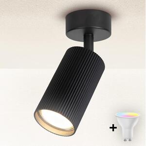 Brilagi - LED RGBW stmievateľné bodové svietidlo SELE MODERN 1xGU10/4,8W/230V čierna