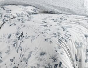 BedTex Bavlnené obliečky Rujan sivá, 140 x 200 cm, 70 x 90 cm