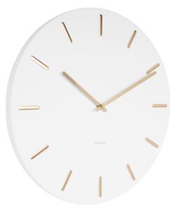 Karlsson KA5716WH Dizajnové nástenné hodiny, 45 cm