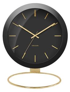 Karlsson KA5832BK Dizajnové stolné hodiny, 25 cm