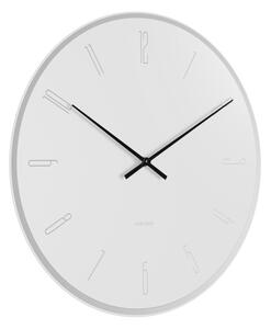 Karlsson KA5800WH Dizajnové nástenné hodiny, 40 cm