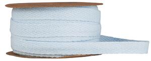 Bavlnená stuha na rolke Light Blue – 5 m