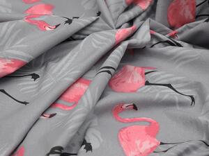 MK Bavlnené obliečky TOJAMA sivé + povlak na vankúšik 40 x 40 cm Rozmer obliečky: 70x90 cm | 140x200 cm