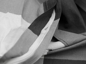 MK Bavlnené obliečky OSAKA sivé+ povlak na vankúšik 40 x 40 cm Rozmer obliečky: 70x90 cm | 140x200 cm