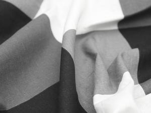 MK Bavlnené obliečky OSAKA sivé+ povlak na vankúšik 40 x 40 cm Rozmer obliečky: 2 ks 70x90 cm | 200x220 cm