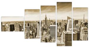 Panorama New York, obraz (Obraz 110x60cm)