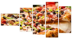 Pizza, obraz (Obraz 110x60cm)