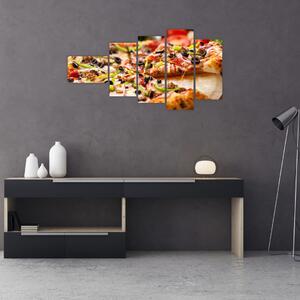 Pizza, obraz (Obraz 110x60cm)
