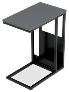 Odkladací stolík v industriálnom štýle, 50 x 30 x 60 cm
