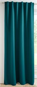 Blancheporte Zatemňovací záves s pútkami smaragdová 135x180 cm
