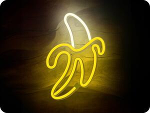 Forever light Neon LED dekorácia - BANÁN, 3xAA/USB [RTV100227]