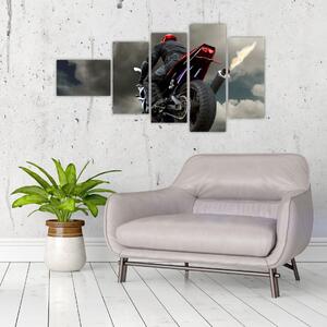 Obraz motorkárov (Obraz 110x60cm)