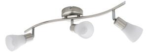 Eglo 55426 - LED bodové svietidlo 3xE14/4W/230V matný chróm