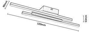 Rabalux 71495 - LED Stropné svietidlo LIRIEN LED/18W/230V 3000K zlaté