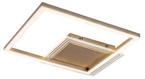 Rabalux 71487 -LED Stropné svietidlo OTTAVIA LED/24W/230V 3000K 37,5x37,5cm zlatá